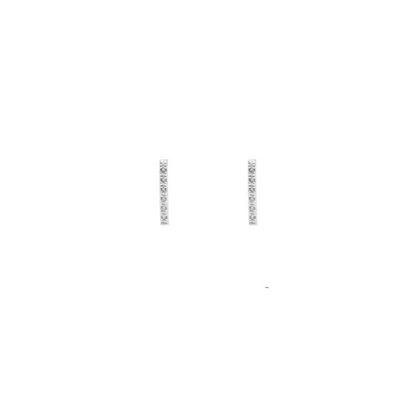 BRINCO PALITO ZIRCÔNIA CRISTAL PRATA 925 - My Prata Joias