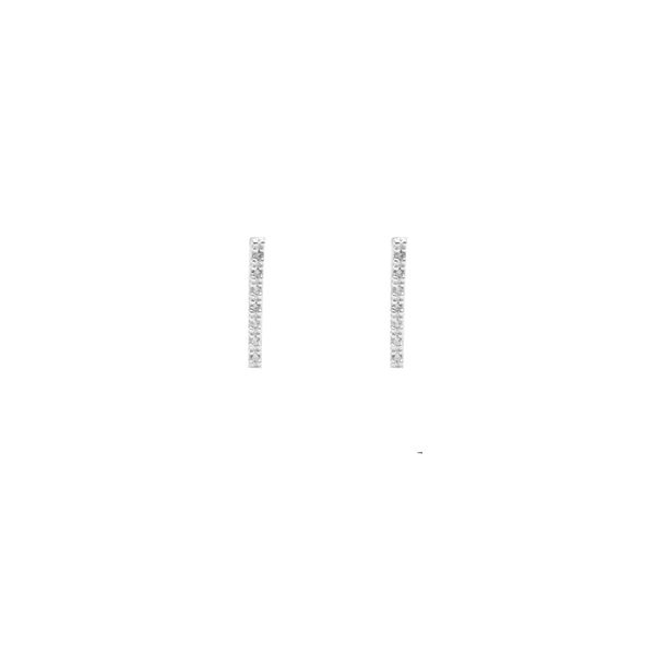 BRINCO PALITO ZIRCÔNIA CRISTAL PRATA 925 - My Prata Joias