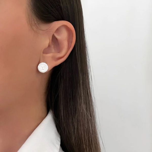 BRINCO REDONDO SÃO BENTO ZIRCÔNIA CRISTAL PRATA 92... - My Prata Joias