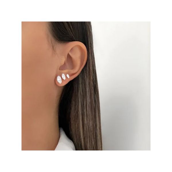 TRIO NAVETE ZIRCÔNIA CRISTAL P M G PRATA 925 - My Prata Joias