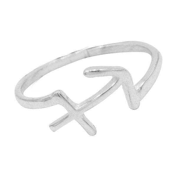ANEL SIGNO SAGITÁRIO PRATA 925 - My Prata Joias