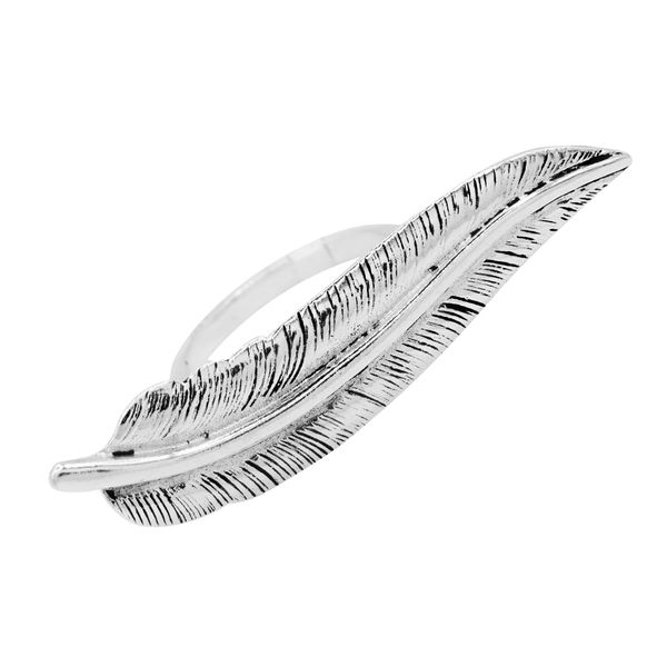 ANEL PENA ENVELHECIDO PRATA 925 - My Prata Joias