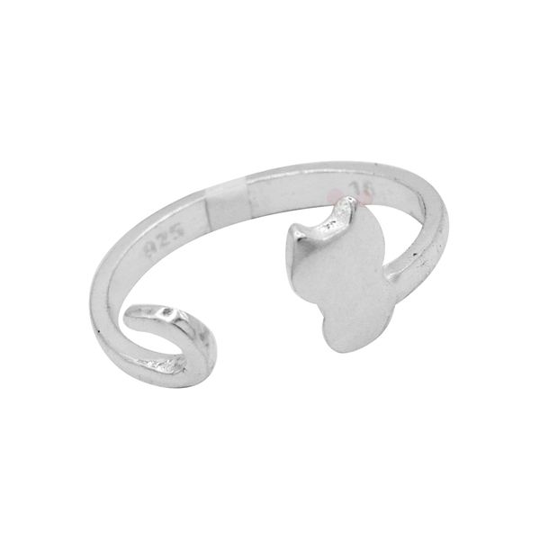 ANEL GATO REGULÁVEL PRATA 925 - My Prata Joias