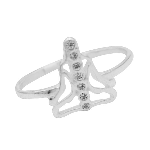 ANEL CHAKRAS ZIRCÔNIA CRISTAL PRATA 925 - My Prata Joias