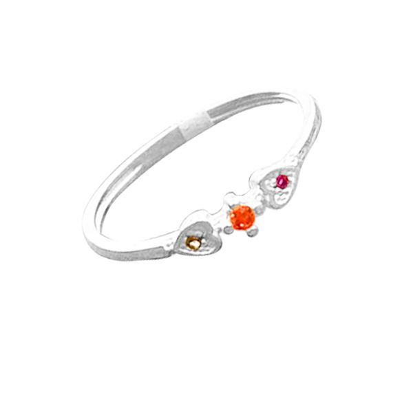 ANEL ZIRCÔNIA COLOR PRATA 925 - My Prata Joias