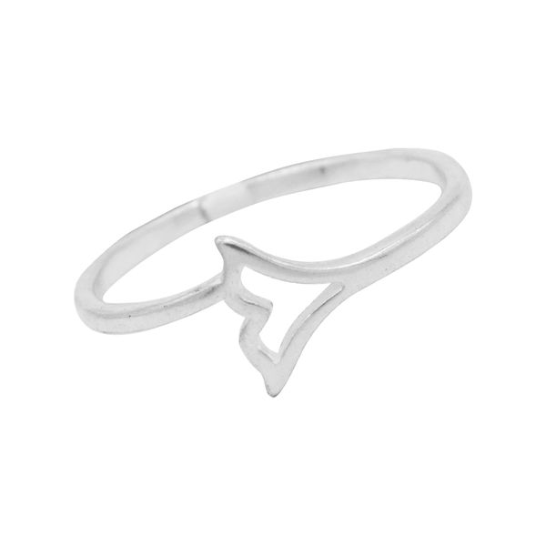 ANEL RABO DE BALEIA PRATA 925 - My Prata Joias