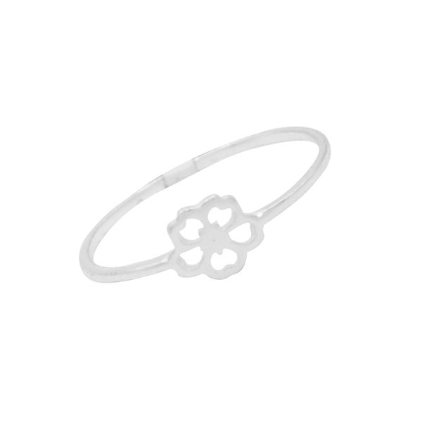 ANEL FLOR PRATA 925 - My Prata Joias