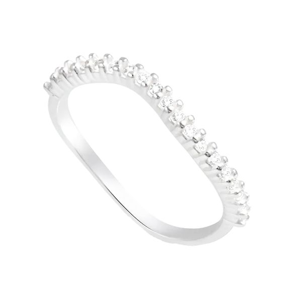ANEL ZIRCÔNIA CRISTAL PRATA 925 - My Prata Joias