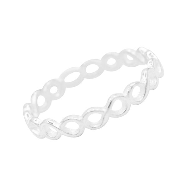 ANEL SÍMBOLO DO INFINITO PRATA 925 - My Prata Joias