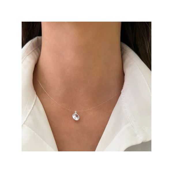 GARGANTILHA FIO NYLON PONTO DE LUZ BORDA ZIRCÔNIA ... - My Prata Joias