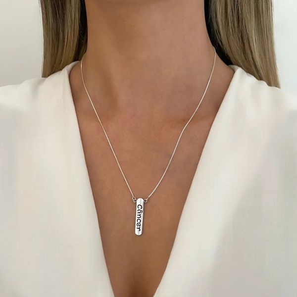 GARGANTILHA INDIANO SIGNO CÂNCER PRATA 925 - My Prata Joias