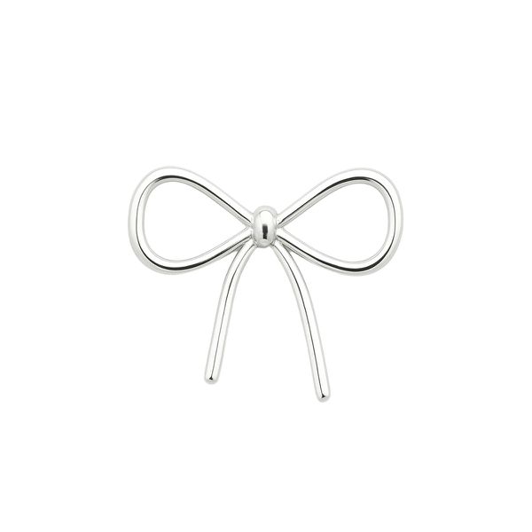 PINGENTE DE LAÇO VAZADO PRATA 925 - My Prata Joias