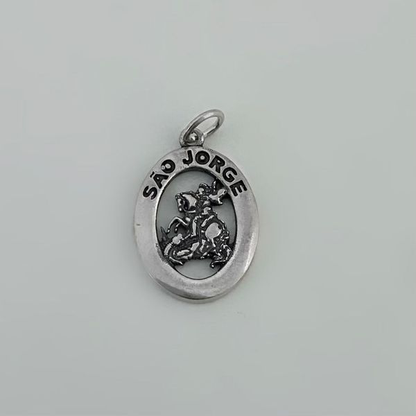PINGENTE SÃO JORGE - My Prata Joias
