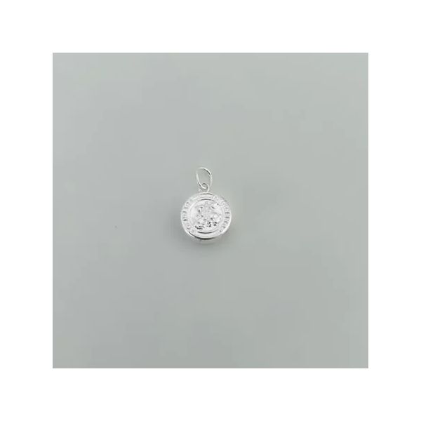 PINGENTE SÃO JORGE PRATA 925 - My Prata Joias