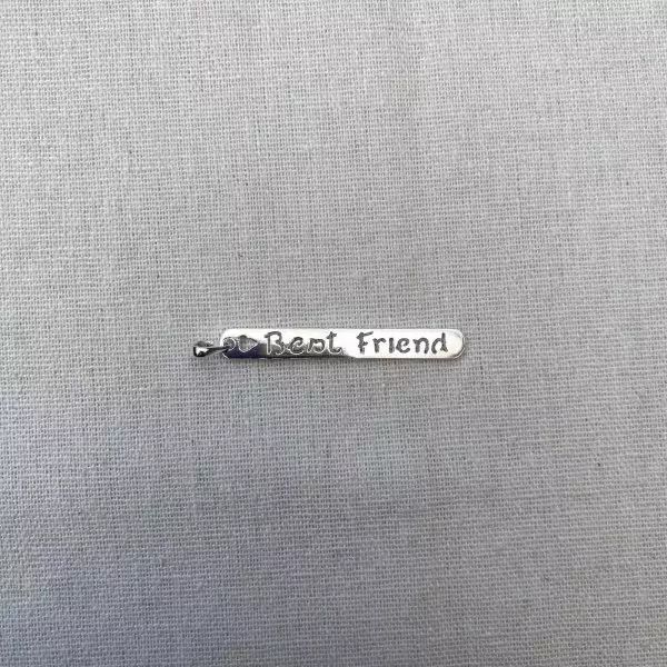 PINGENTE BEST FRIEND PRATA 925 - My Prata Joias