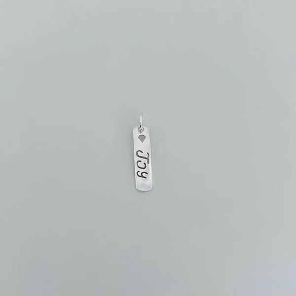 PINGENTE PLACA JOY (ALEGRIA) PRATA 925 - My Prata Joias