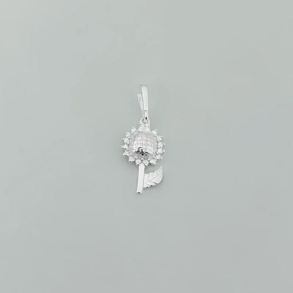 PINGENTE GIRASSOL PRATA 925 - My Prata Joias