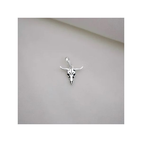 PINGENTE CARA DE BOI PEQUENO PRATA 925 - My Prata Joias