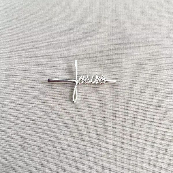 PINGENTE JESUS PRATA 925 - My Prata Joias