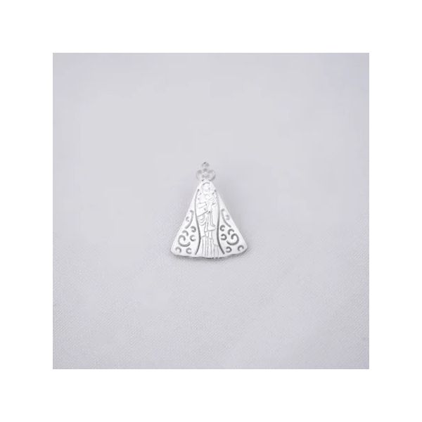 PINGENTE DE NOSSA SENHORA DE NAZARÉ PRATA 925 - My Prata Joias