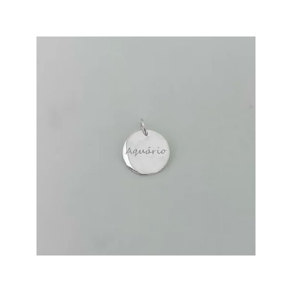 PINGENTE SIGNO AQUÁRIO CONSTELAÇÃO NO VERSO PRATA ... - My Prata Joias