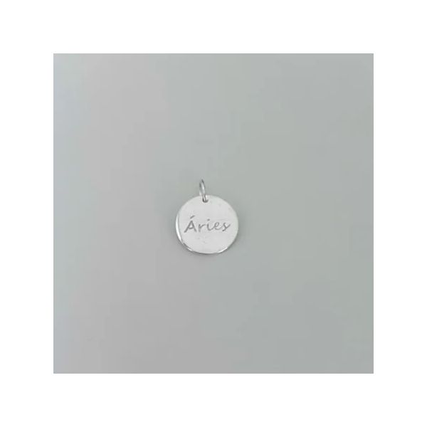 PINGENTE SIGNO ÁRIES CONSTELAÇÃO NO VERSO PRATA 92... - My Prata Joias