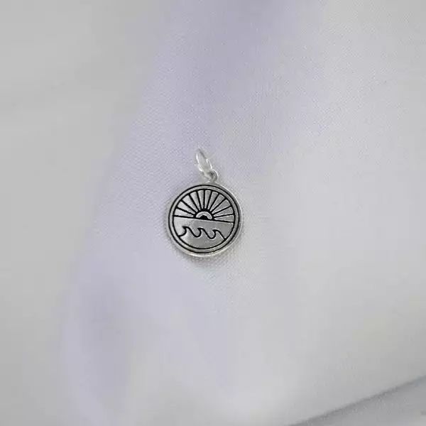 PINGENTE ONDA PRATA 925 - My Prata Joias