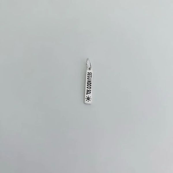 PINGENTE SEGUINDO O SOL PRATA 925 - My Prata Joias