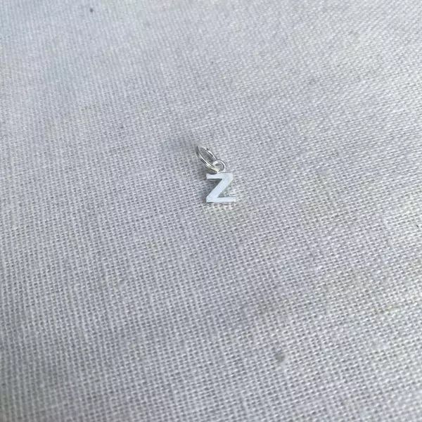 PINGENTE LETRA Z PRATA 925 - My Prata Joias