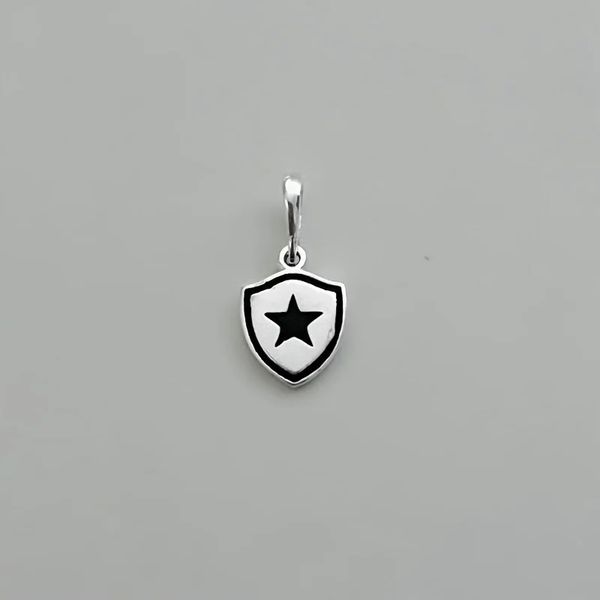 PINGENTE TIME BOTAFOGO PRATA 925 - My Prata Joias