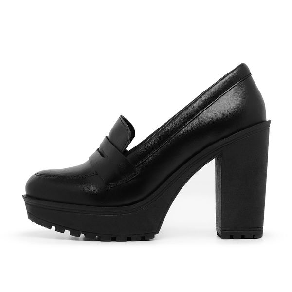 Mocassim com hotsell salto feminino