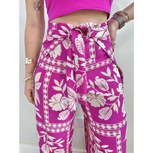 CAL A PANTALONA ENVELOPE FUCSIA