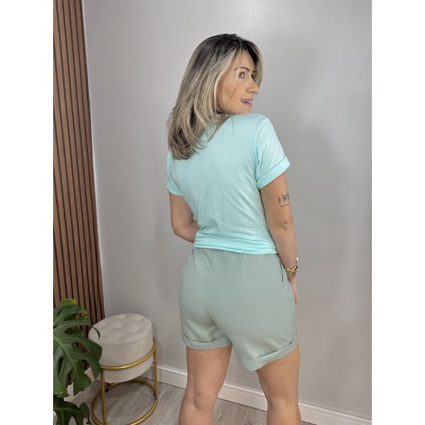 SHORTS BRIANNA VERDE MENTA