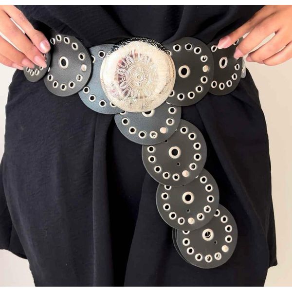 Cinto Boho chic Preto