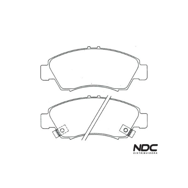 Pastilha Freio Honda Civic 1.3-1.4-1.6 -Vtec 93/96 Civic