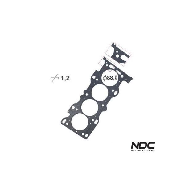 N46460NBASTOS - 131579PK JUNTA CABEÇOTE