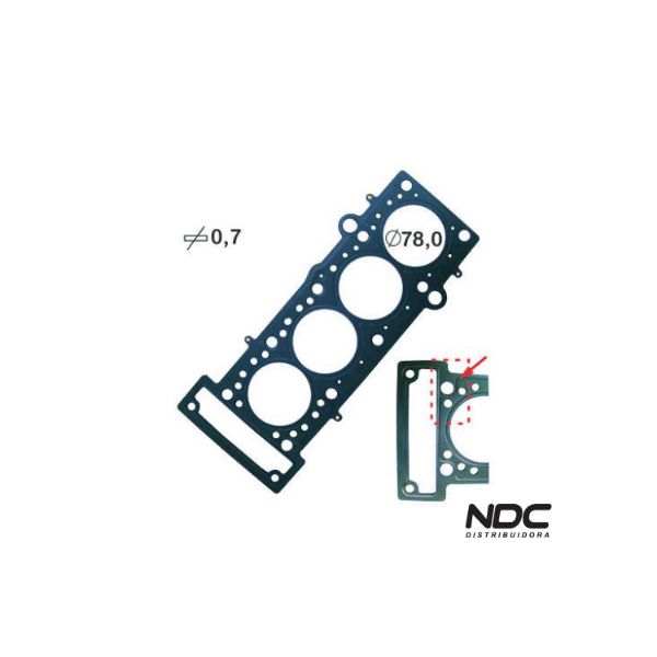 N57675NBASTOS - 141587ML JUNTA CABEÇOTE