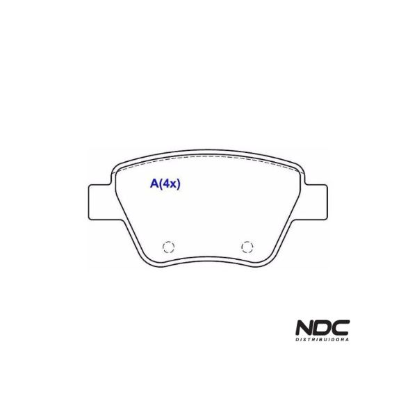 Pastilha Freio A3 09/12 A3 Quattro 09/12 A3 Sportback 09/12