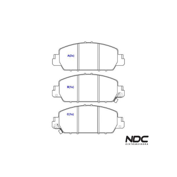 N53572SYL - SYL4254 PASTILHA FREIO