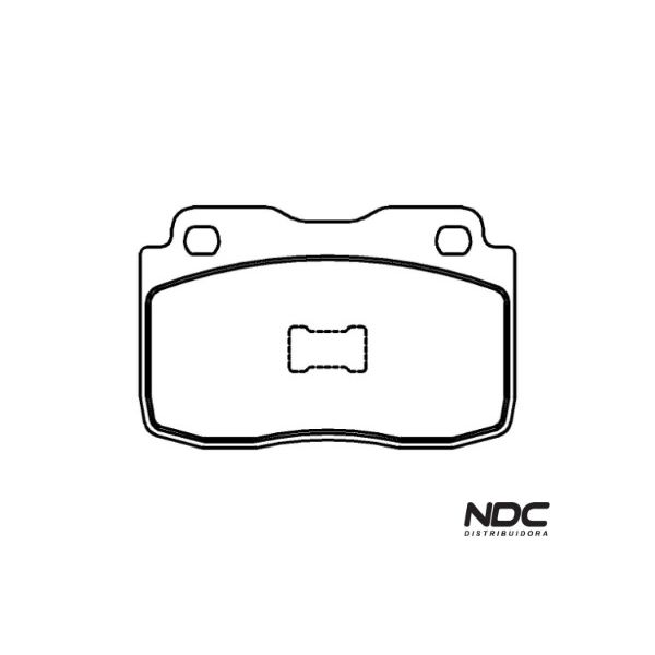 N42175ECO - ECO1084 PASTILHA FREIO