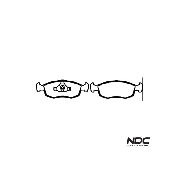 N42180ECO - ECO1070 PASTILHA FREIO