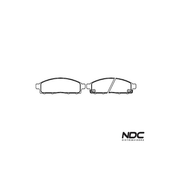N42362ECO - ECO1420 PASTILHA FREIO