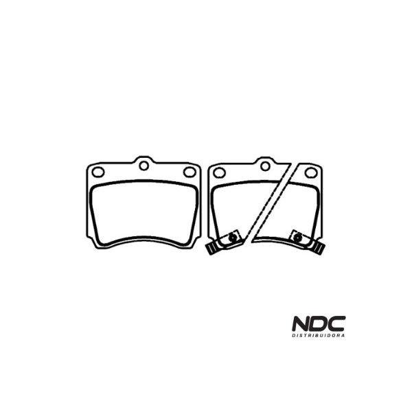 N42387ECO - ECO1315 PASTILHA FREIO