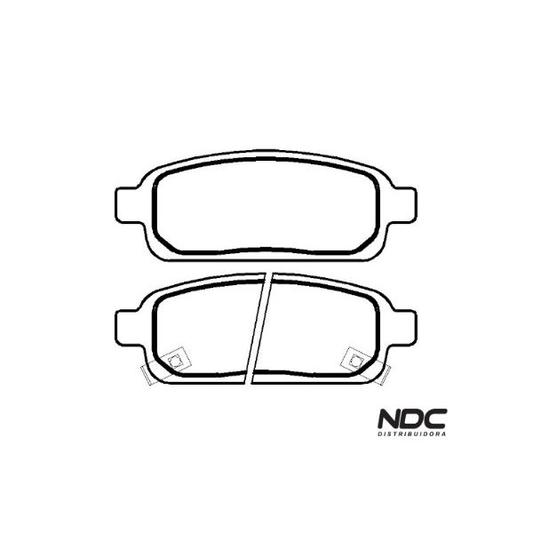 N47618ECO - ECO1497 PASTILHA FREIO