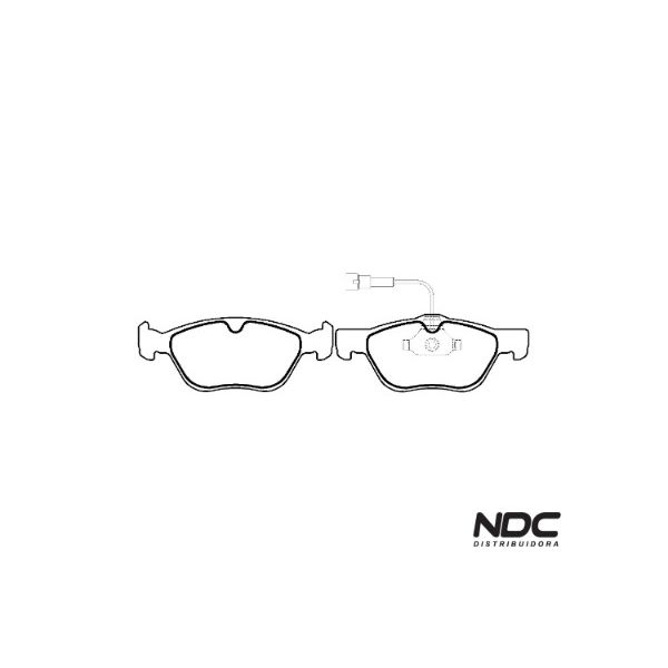 N50142ECO - ECO1296 PASTILHA FREIO