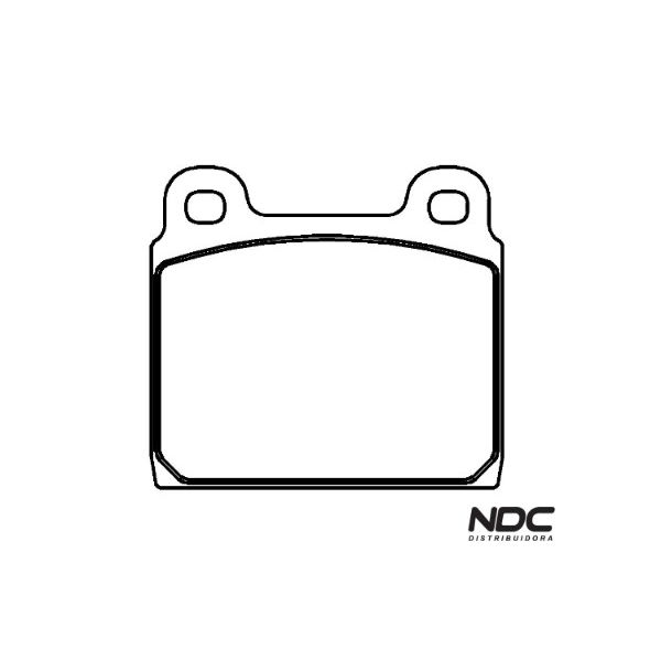 N50200ECO - ECO1053 PASTILHA FREIO