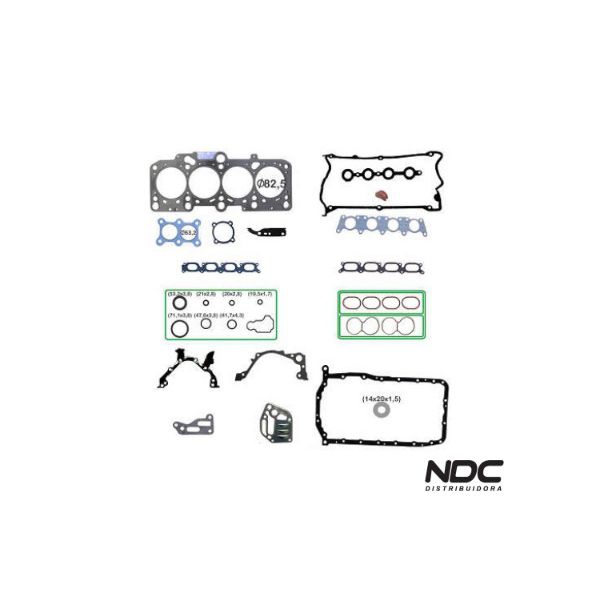 N57518NBASTOS - 111087ML JOGO JUNTA MOTOR COMPLETO
