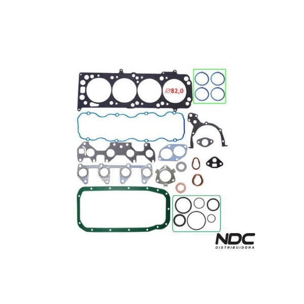 N57525NBASTOS - 1210117ML JOGO JUNTA MOTOR COMPLETO