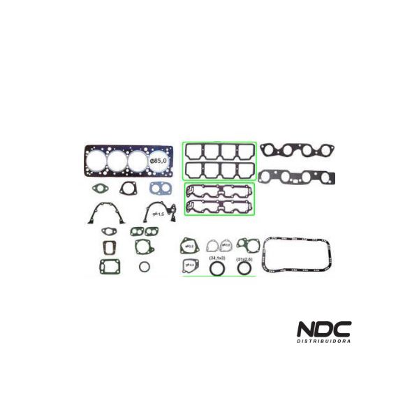 N57575NBASTOS - 141025PK JOGO JUNTA MOTOR COMPLETO