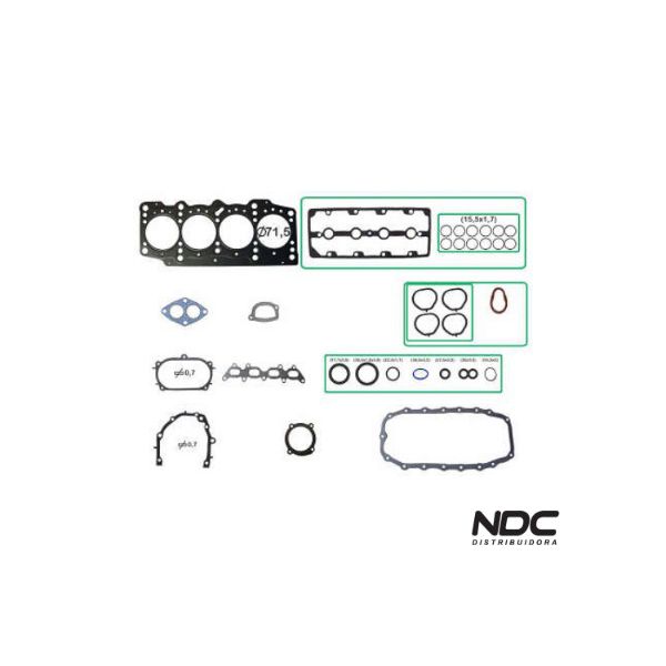 N57583NBASTOS - 141053PK JOGO JUNTA MOTOR COMPLETO